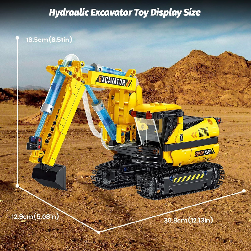 ساختنی مدل بیل مکانیکی طرح هیدرولیک