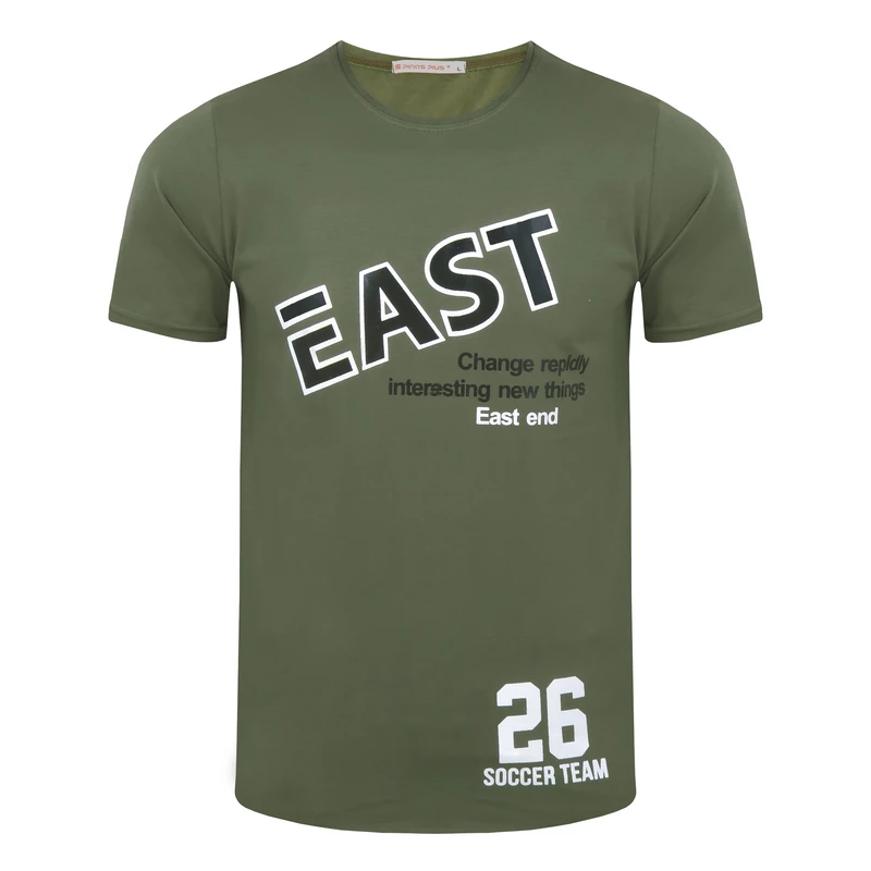 تی‌شرت آستین کوتاه مردانه مدل 254