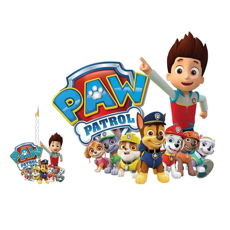 استند رومیزی تولد طرح سگ های نگهبان به همراه شمع مجموعه دو عددی