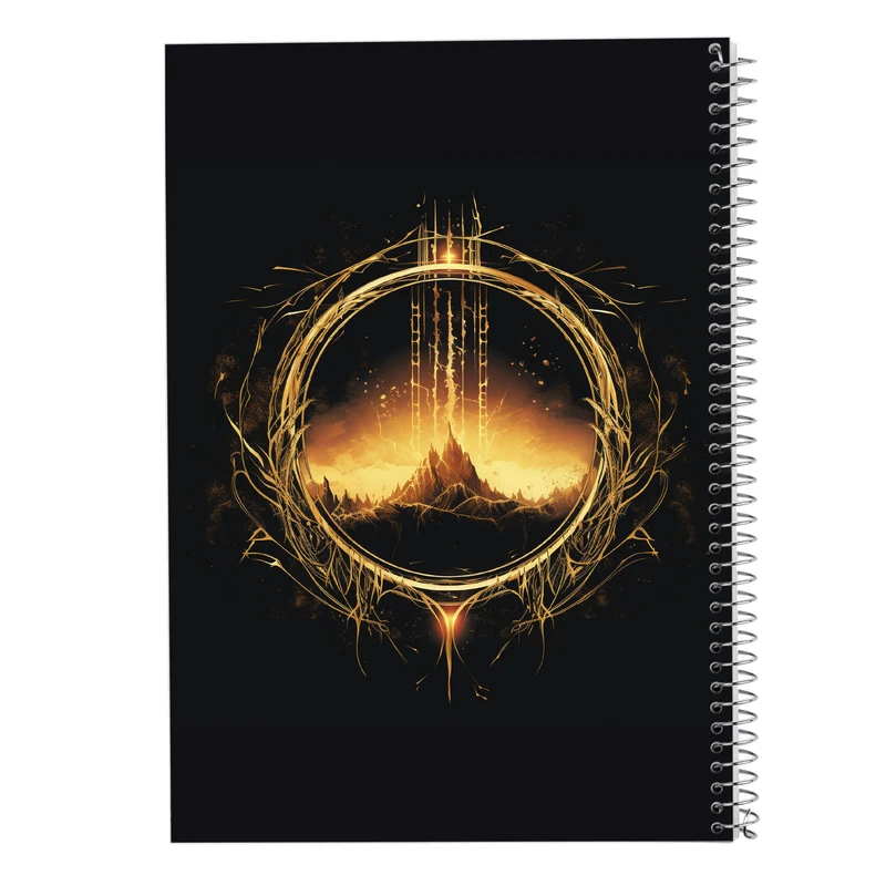 دفتر مشق 100 برگ مدوپد مدل  ارباب حلقه ها The Lord of the Rings کد DF3033