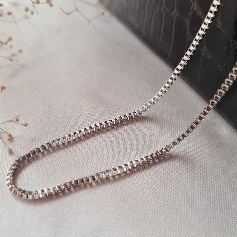 زنجیر زنانه مدل ونیزی کد j8