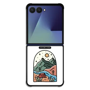 AKAM AMC-WSGZFLIP7-MOUNTAINS-19 Cover For Samsung Galaxy Z Flip 7