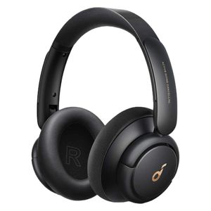 هدفون بلوتوثی انکر مدل SoundCore Life Q30 با نویز کنسلینگ فعال (ANC)، درگاه شارژ USB Type-C، دارای میکروفون دوگانه با حذف نویز، مجهز به فناوری Hi-Res Audio، دارای حالت Transparency برای شنیدن صدای محیط