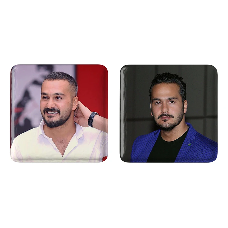 مگنت خندالو طرح میلاد کی مرام کد 1039910405 مجموعه 2 عددی