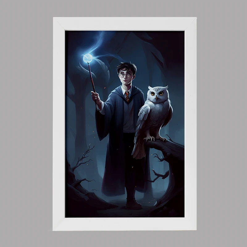 تابلو خندالو مدل هری پاتر (Harry Potter) کد F2456