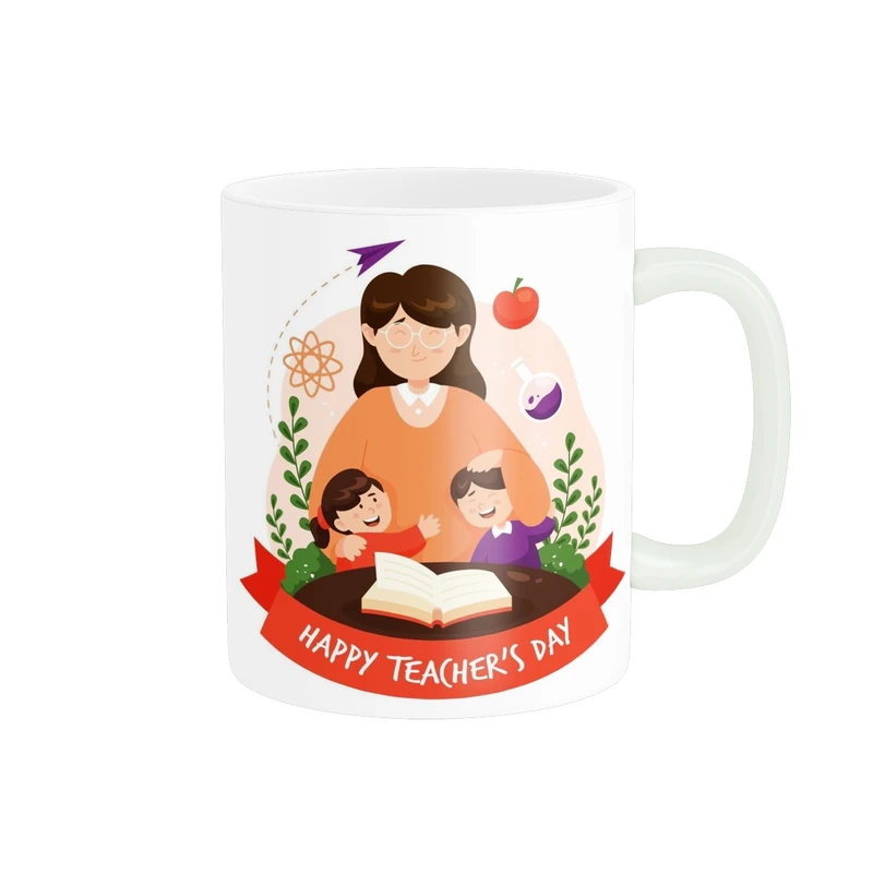 ماگ طرح روز معلم زیبا teacher کد 279