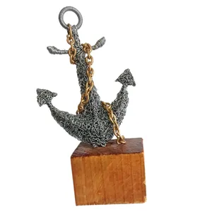 مجسمه مدل مفتولی لنگر