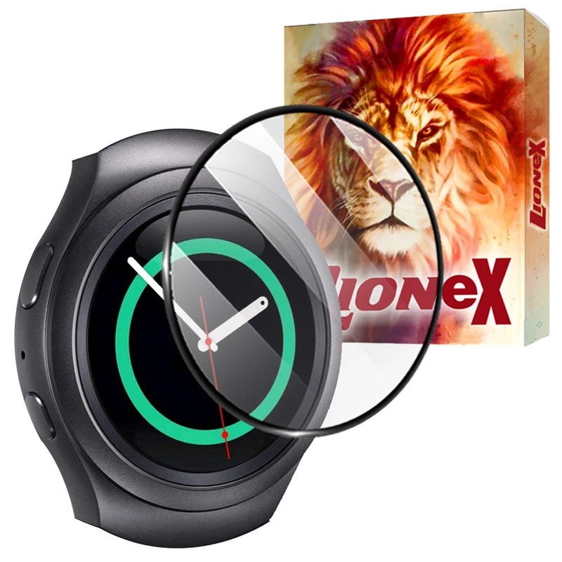 محافظ صفحه نمایش لایونکس مدل LWPM مناسب برای ساعت هوشمند سامسونگ Gear S2 / SM-R720
