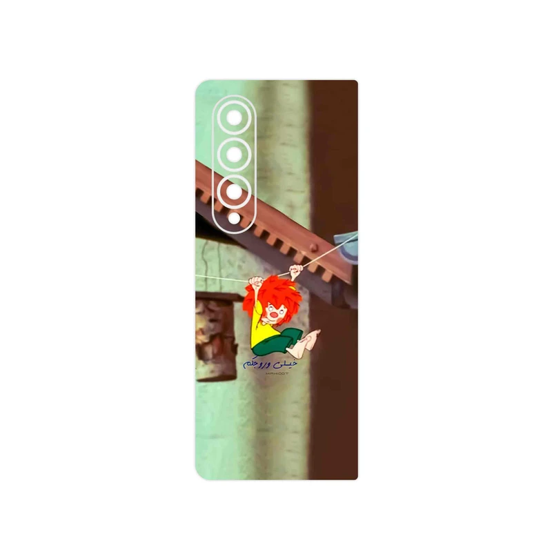 برچسب پوششی ماهوت مدل Meister Eder und sein Pumuckl مناسب برای گوشی موبایل سامسونگ Galaxy Z Fold4