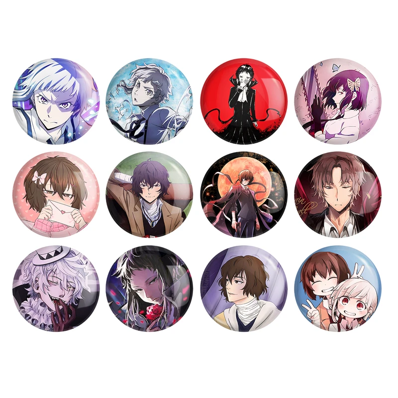 پیکسل خندالو مدل انیمه سگ های ولگرد بانگو کد 807 مجموعه 12 عددی