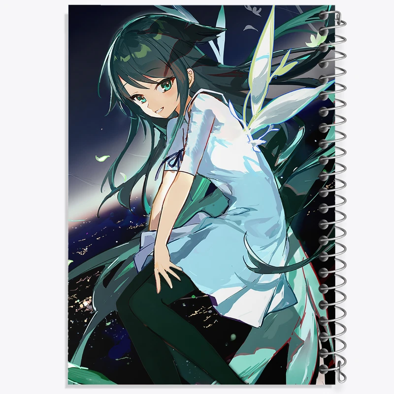 دفتر مشق 100 برگ خندالو طرح بازی آواز سایا (Saya no Uta) کد 35338