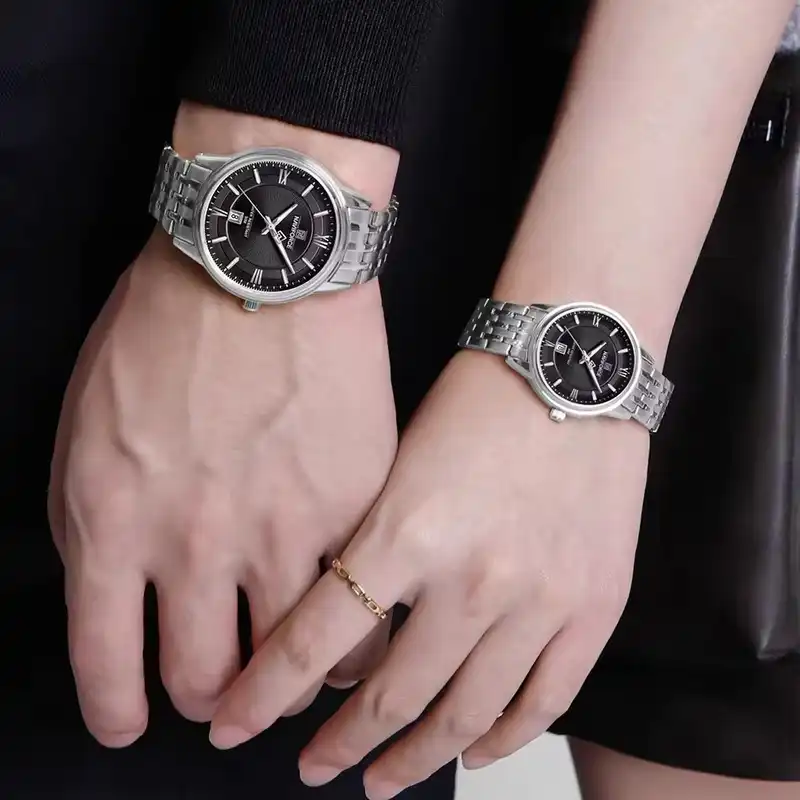 ست ساعت مچی عقربه ای نیوی فورس مدل NF8040SSB