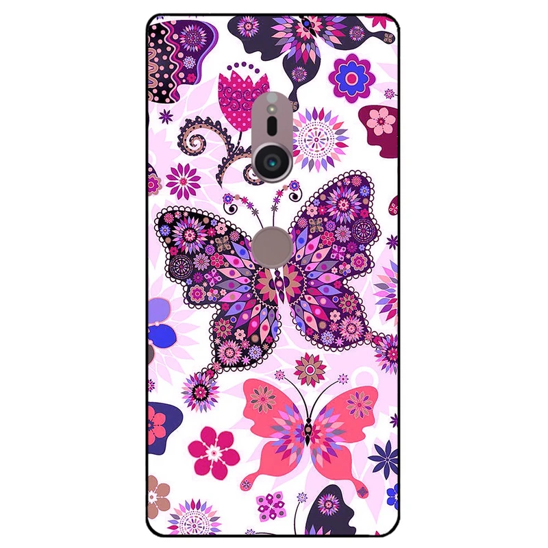 کاور مگافون طرح پروانه مدل 6356 مناسب برای گوشی موبایل سونی Xperia XZ2