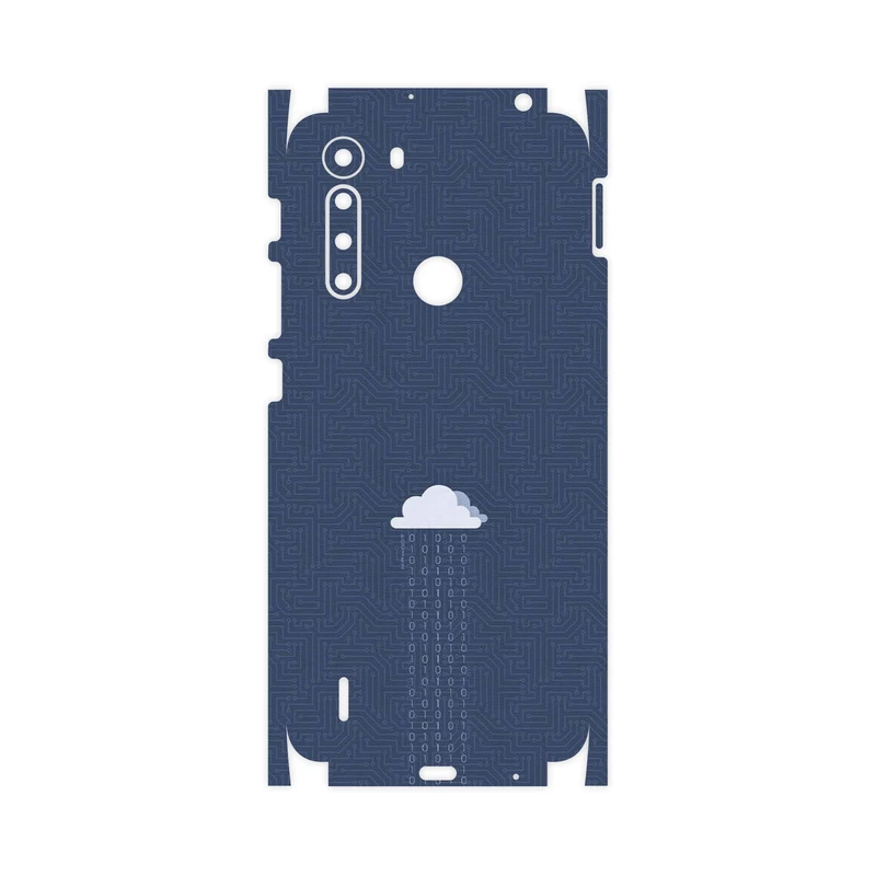 برچسب پوششی ماهوت مدل Minimal Data Cloud-FullSkin مناسب برای گوشی موبایل موتورولا One Fusion
