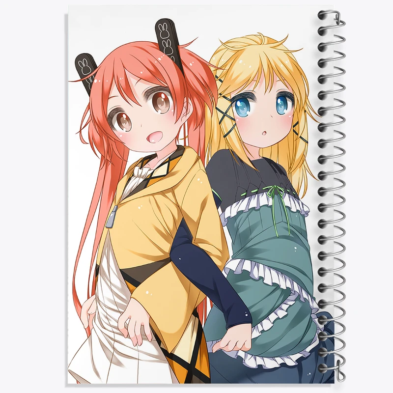 دفتر نقاشی 50 برگ خندالو طرح تینا و انجو انیمه گلوله سیاه کد 35815