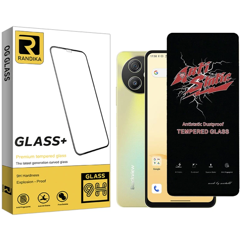 محافظ صفحه نمایش راندیکا مدل Premium Antistatic مناسب برای گوشی موبایل بلک ویو Shark 8