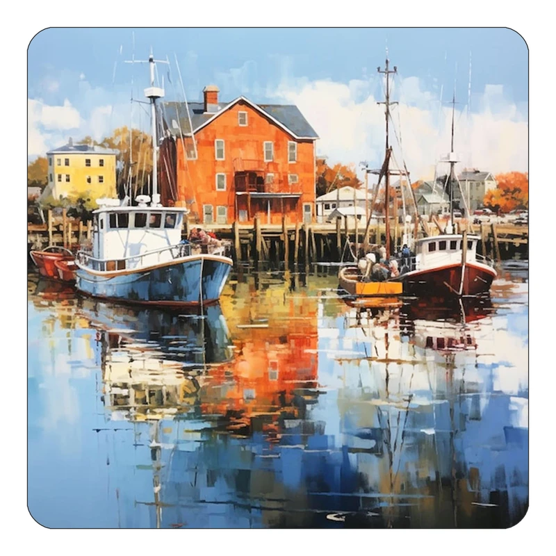 مگنت کاکتی طرح نقاشی رنگ روغن مدل mp70970