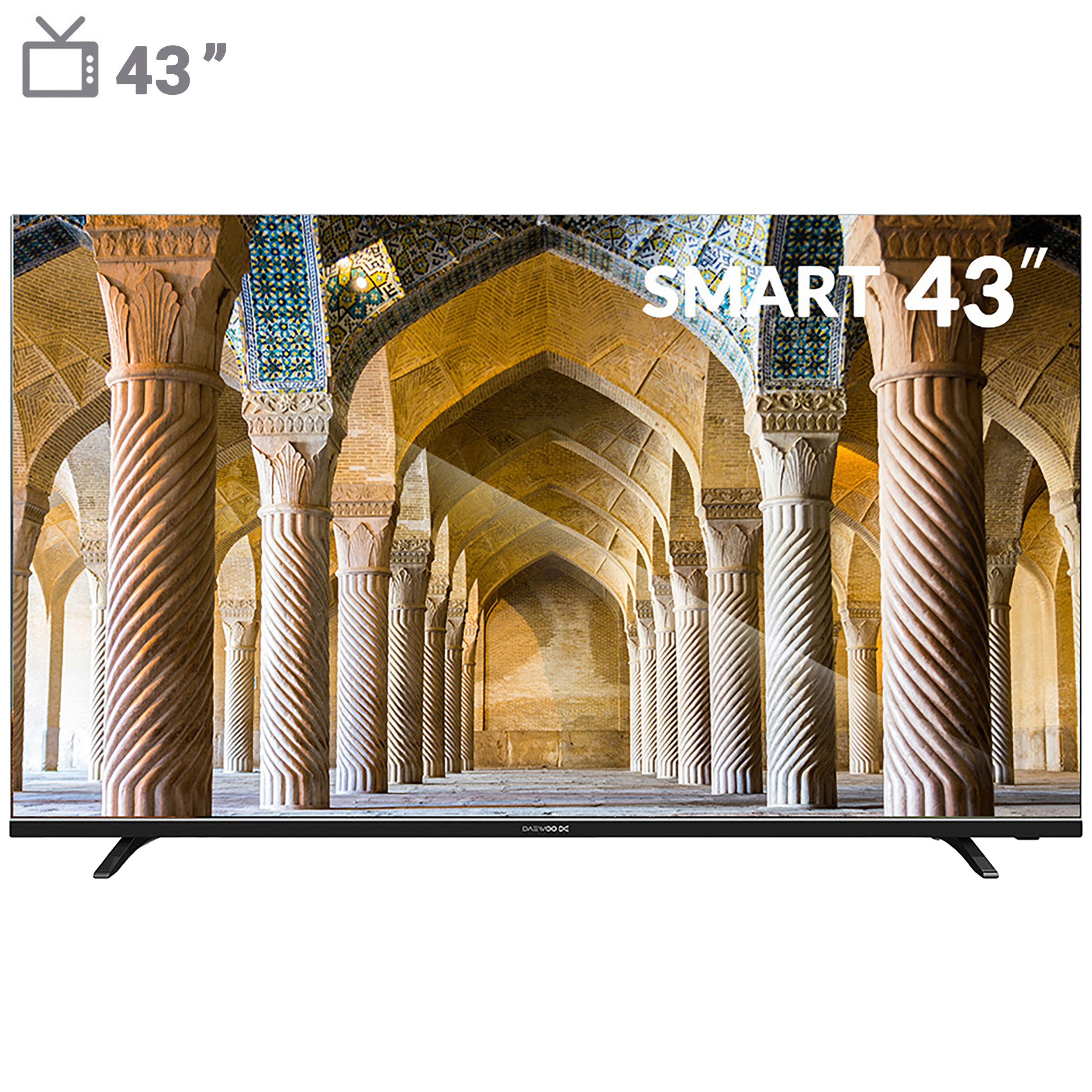تلویزیون ال ای دی هوشمند دوو مدل DSL-43SF1720 سایز 43 اینچ