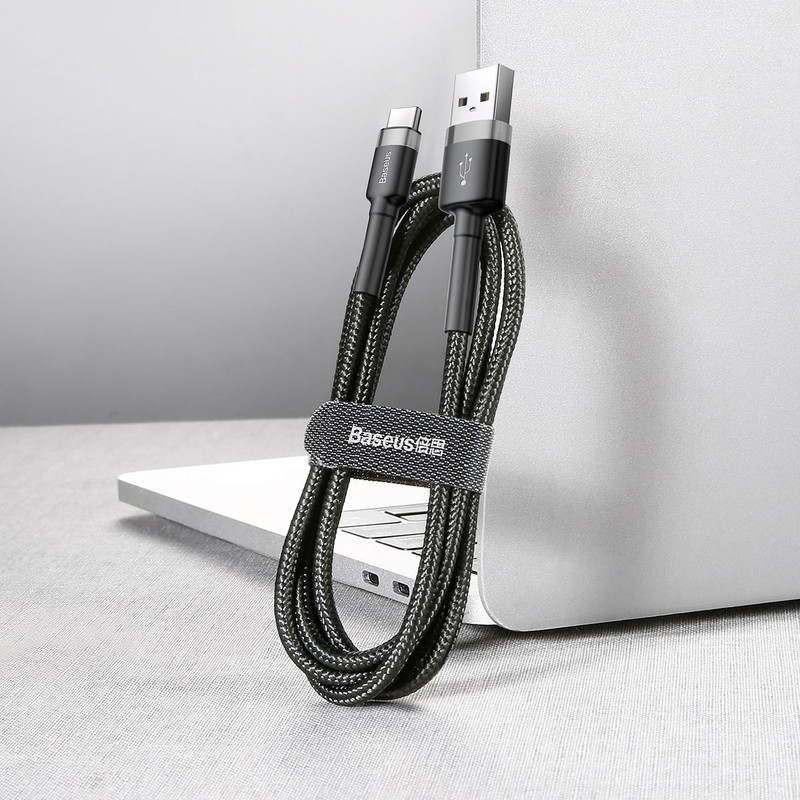 کابل تبدیل USB به USB-C باسئوس مدل CATKLF-BG1 Cafule طول 1 متر