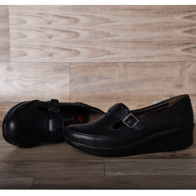 کفش طبی زنانه ایران پا مدل شیدا رنگ مشکی