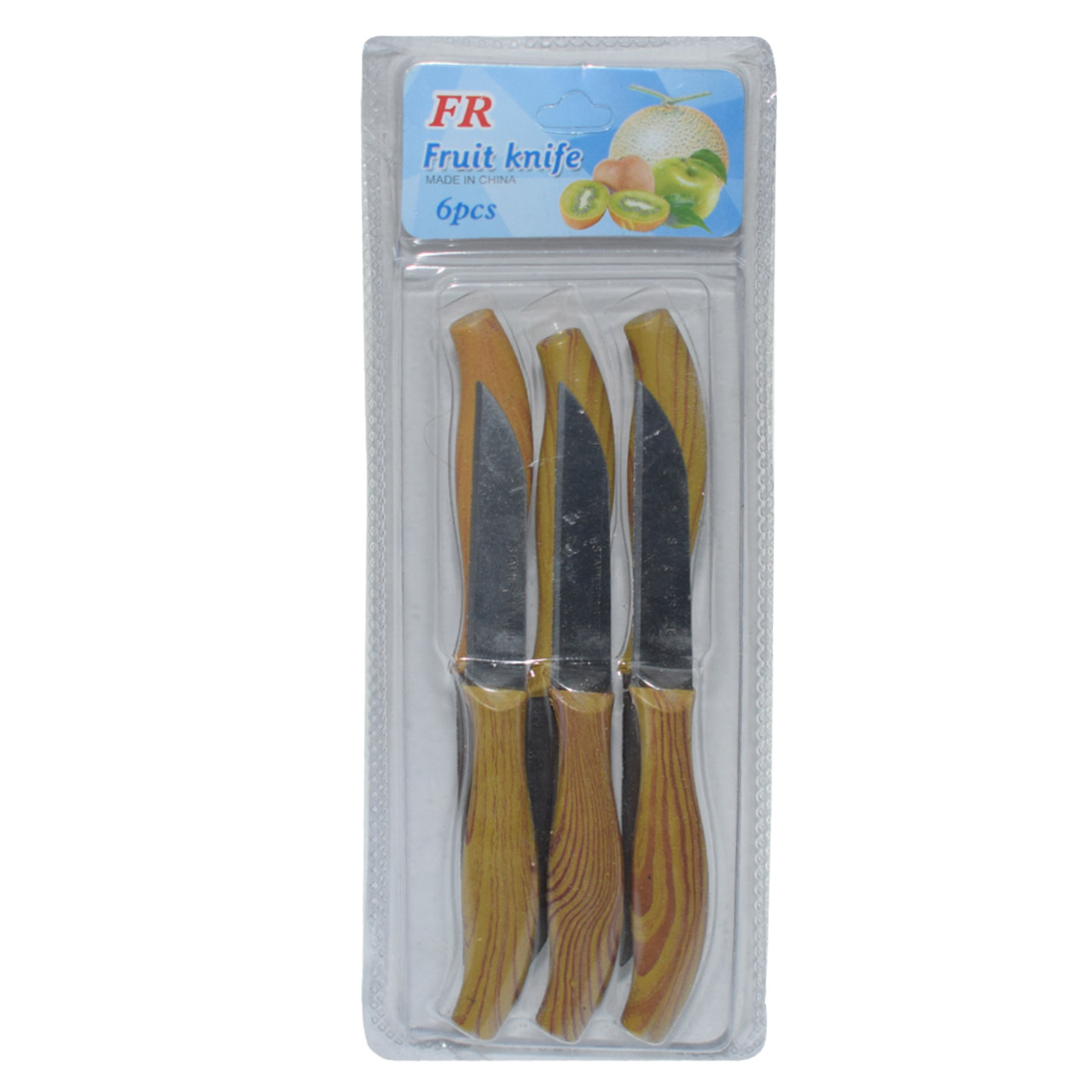 کارد میوه خوری مدل FR بسته 6 عددی 
