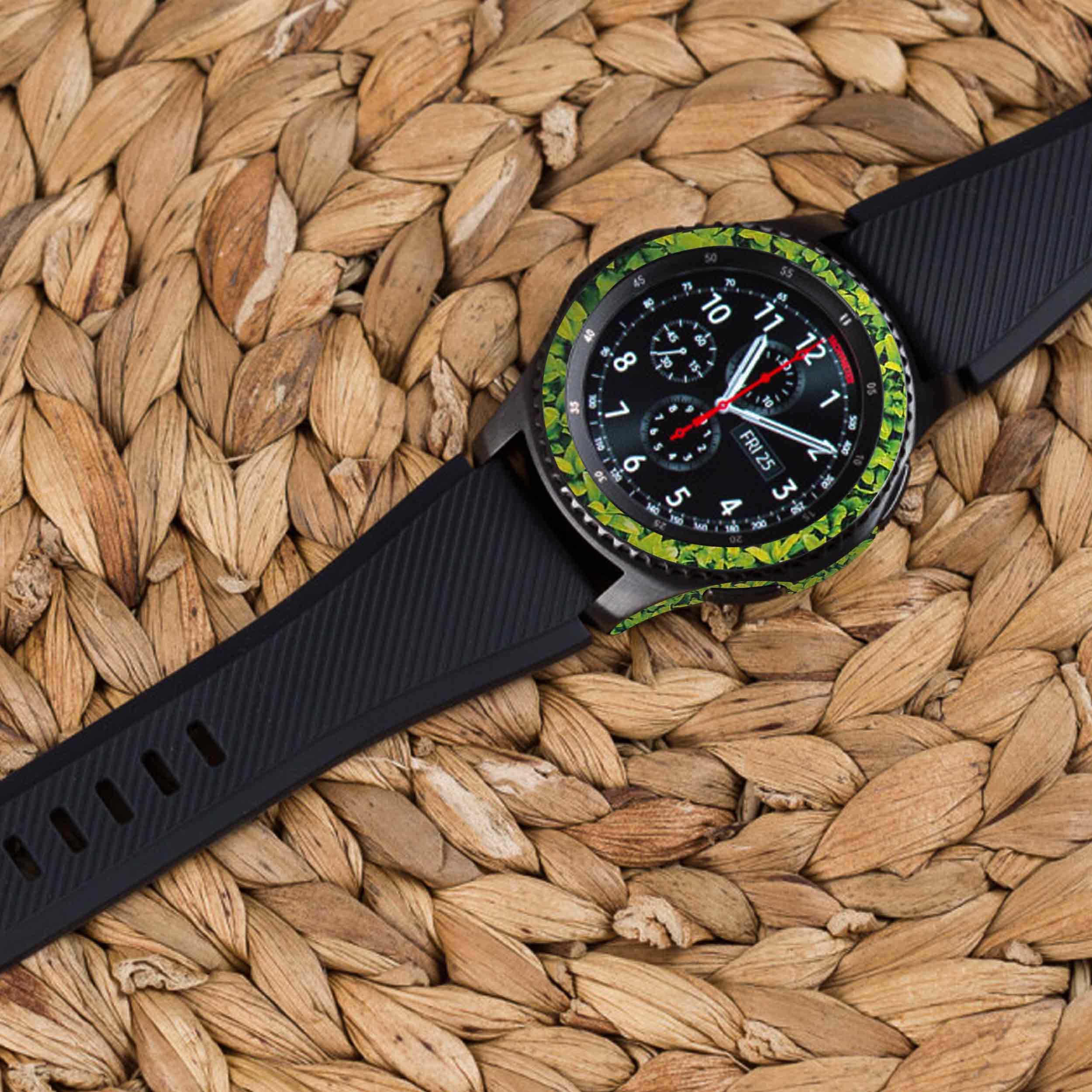 برچسب ماهوت طرح Leafs مناسب برای ساعت هوشمند سامسونگ Galaxy Gear S3 Frontier