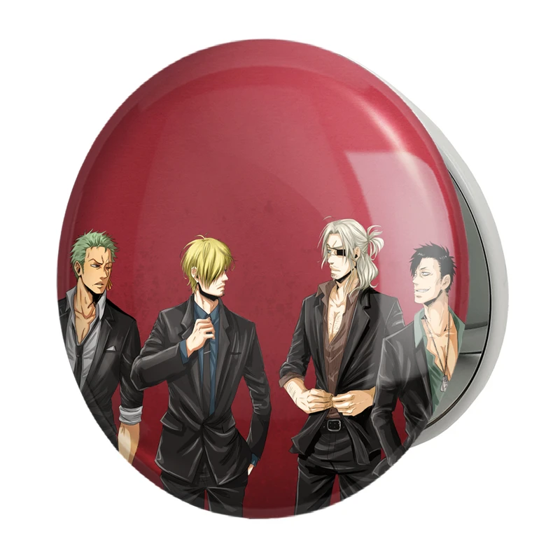 آینه جیبی خندالو طرح انیمه وان پیس One Piece مدل تاشو کد 11407 