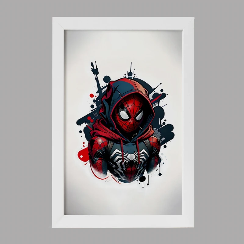 تابلو خندالو مدل مرد عنکبوتی (Spider Man) کد F4312