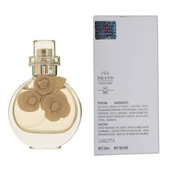 عطر جیبی زنانه نیچ برند کالکشن مدل 57 valentina valentina حجم ۲۵ میلی لیتر