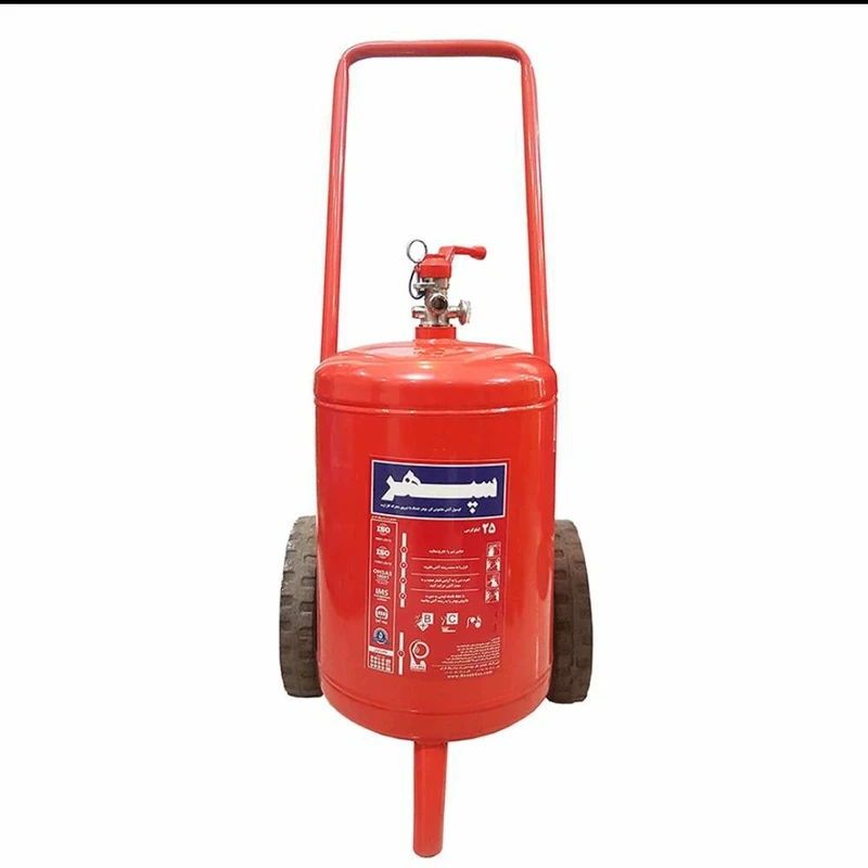 کپسول آتش نشانی سپهر مدل پودر و گاز وزن 25 کیلو گرم