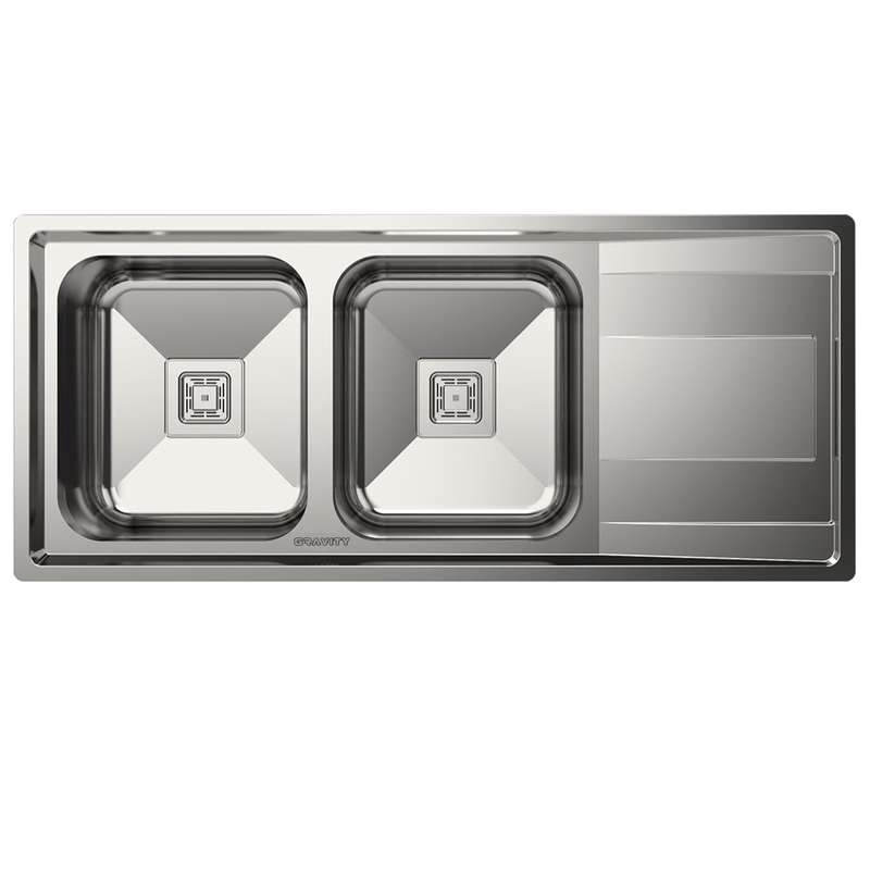 سینک
ظرفشویی استیل گرویتی  مدل GS702 توکار