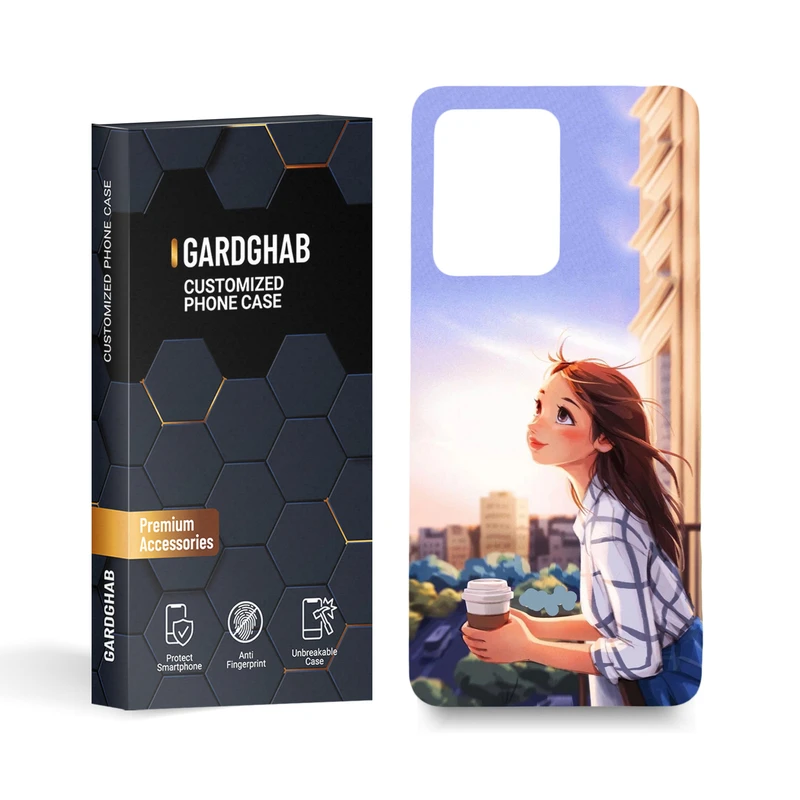  کاور گارد قاب مدل دخترانه  مناسب برای گوشی موبایل شیائومی redmi note 12pro 5g