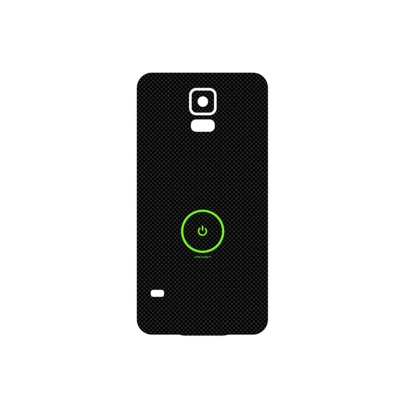 برچسب پوششی ماهوت مدل Minimal Power Button مناسب برای گوشی موبایل سامسونگ Galaxy S5