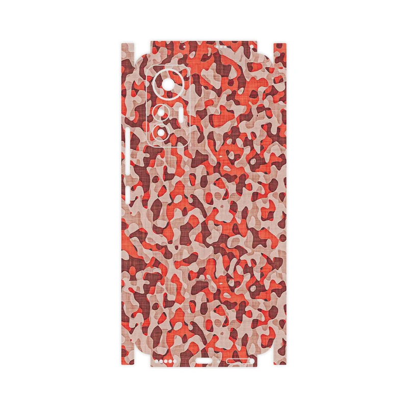 برچسب پوششی ماهوت مدل Red Infantry Army-FullSkin مناسب برای گوشی موبایل شیائومی 12 Lite