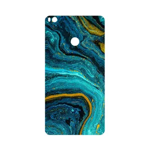 MAHOOT Turquoise marblewith golden streaks Cover Sticker for Xiaomi Mi Max 2