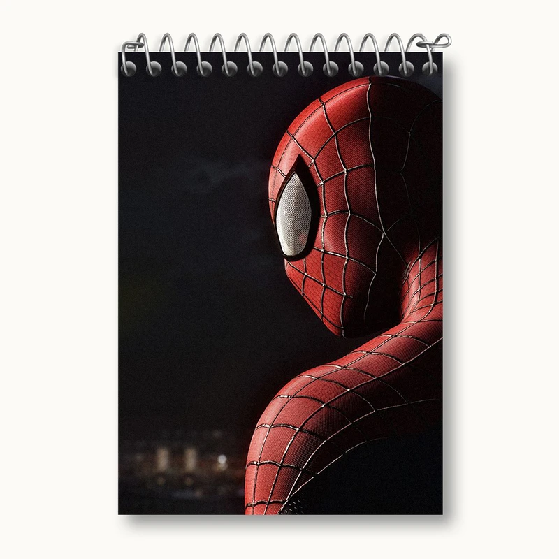 دفتر یادداشت 50 برگ خندالو طرح مرد عنکبوتی (Spider Man) کد N1769