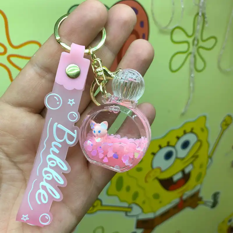 جاکلیدی مدل آکواریومی طرح شیشه عطر جادویی