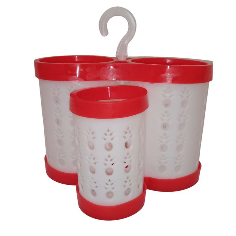 جا قاشقی مدل سه خانه کد 1