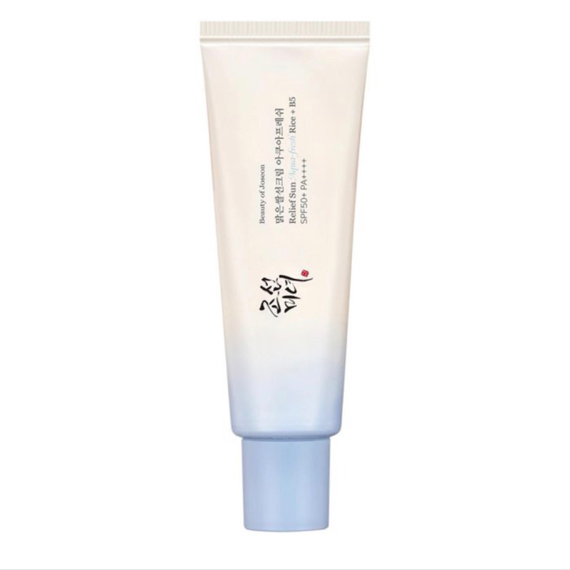 کرم ضدآفتاب بی رنگ صورت بیوتی آف جوسان SPF 50 مدل آکوا فرش حجم ۵۰ میلی لیتر
