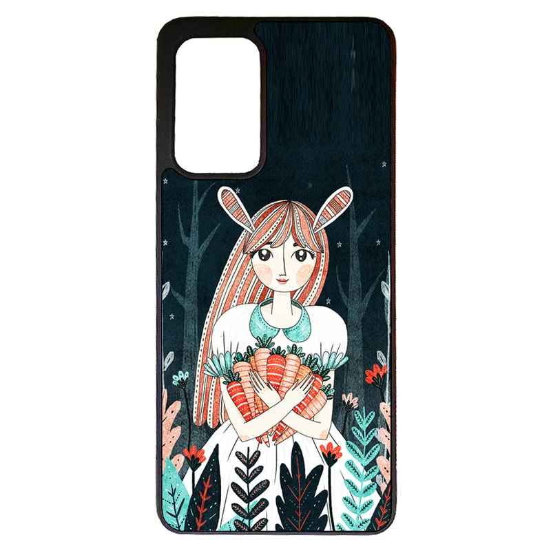 کاور گالری وبفر طرح دختر مناسب برای گوشی موبایل سامسونگ galaxy a73