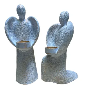 جاشمعی دنیا دکوری سرمد مدل فرشته مجموعه 2 عددی