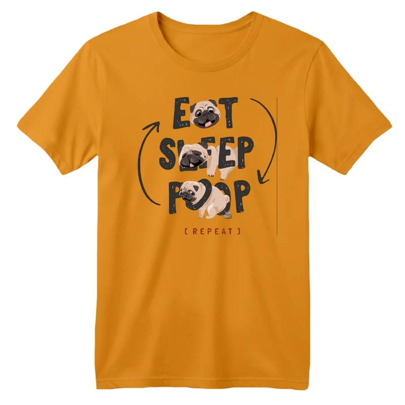 تی‌شرت آستین کوتاه لانگ بچگانه مدل سگ