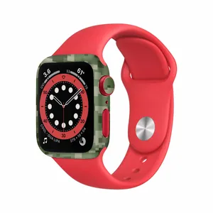 برچسب ماهوت طرح Army-Green-Pixel مناسب برای اپل واچ Watch 6 44mm
