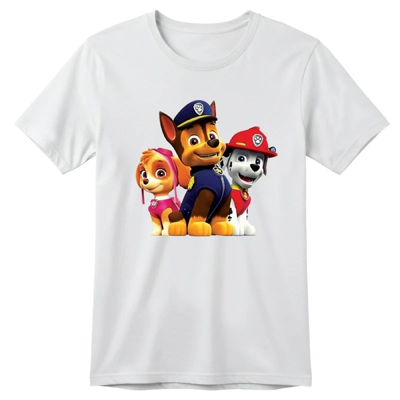 تی‌شرت آستین کوتاه بچگانه مدل سگ نگهبان کد v5 