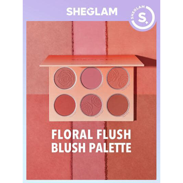پالت رژ گونه شیگلم مدل Floral Flush