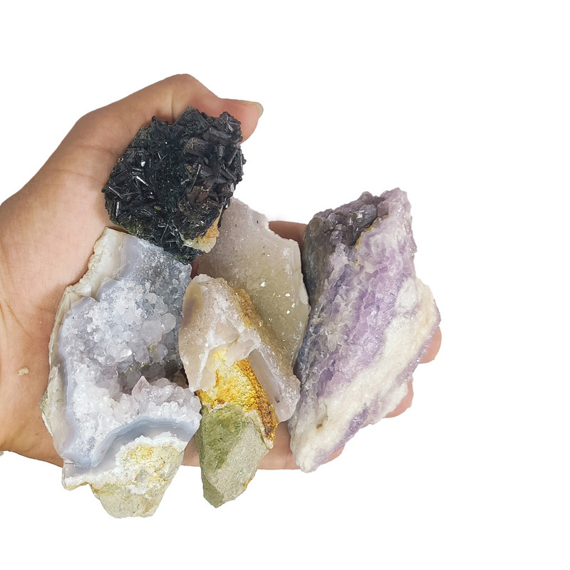 سنگ راف مدل هفت چاکرا کد z 3 مجموعه 18 عددی