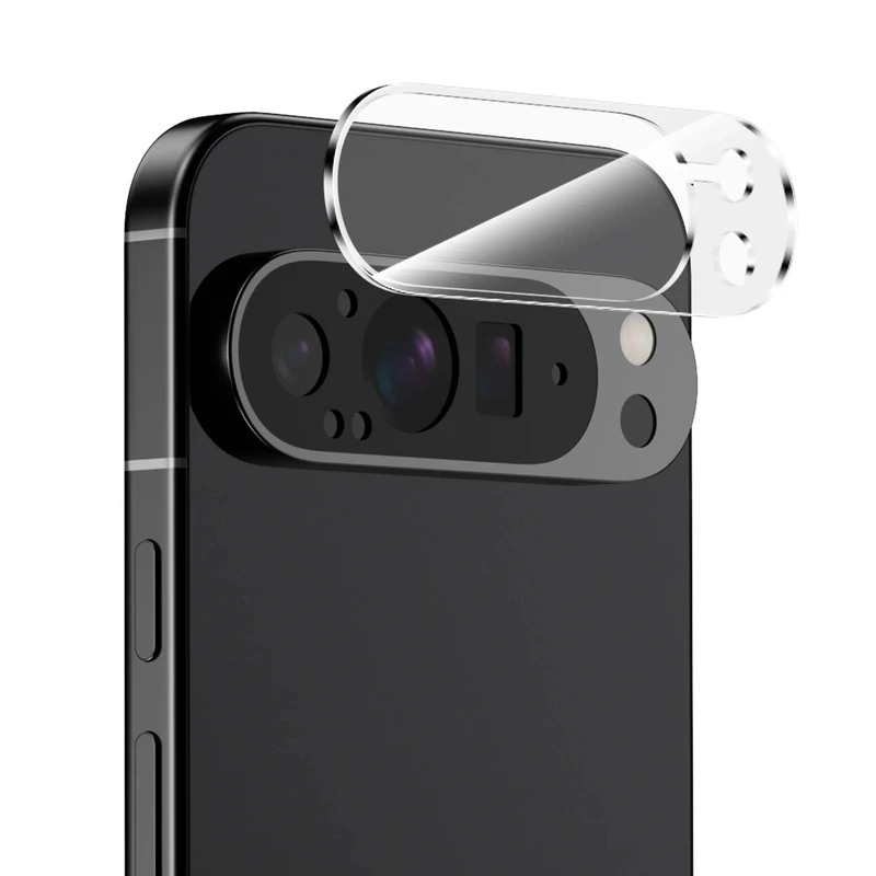 محافظ لنز دوربین بادیگارد مدل Clear مناسب برای گوشی موبایل گوگل Pixel 9 Pro