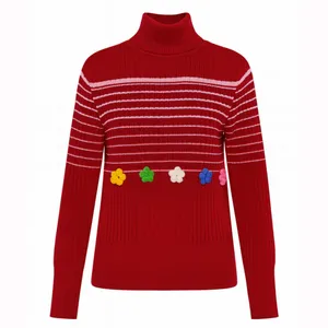 پلیور یقه اسکی زنانه مدل 23160