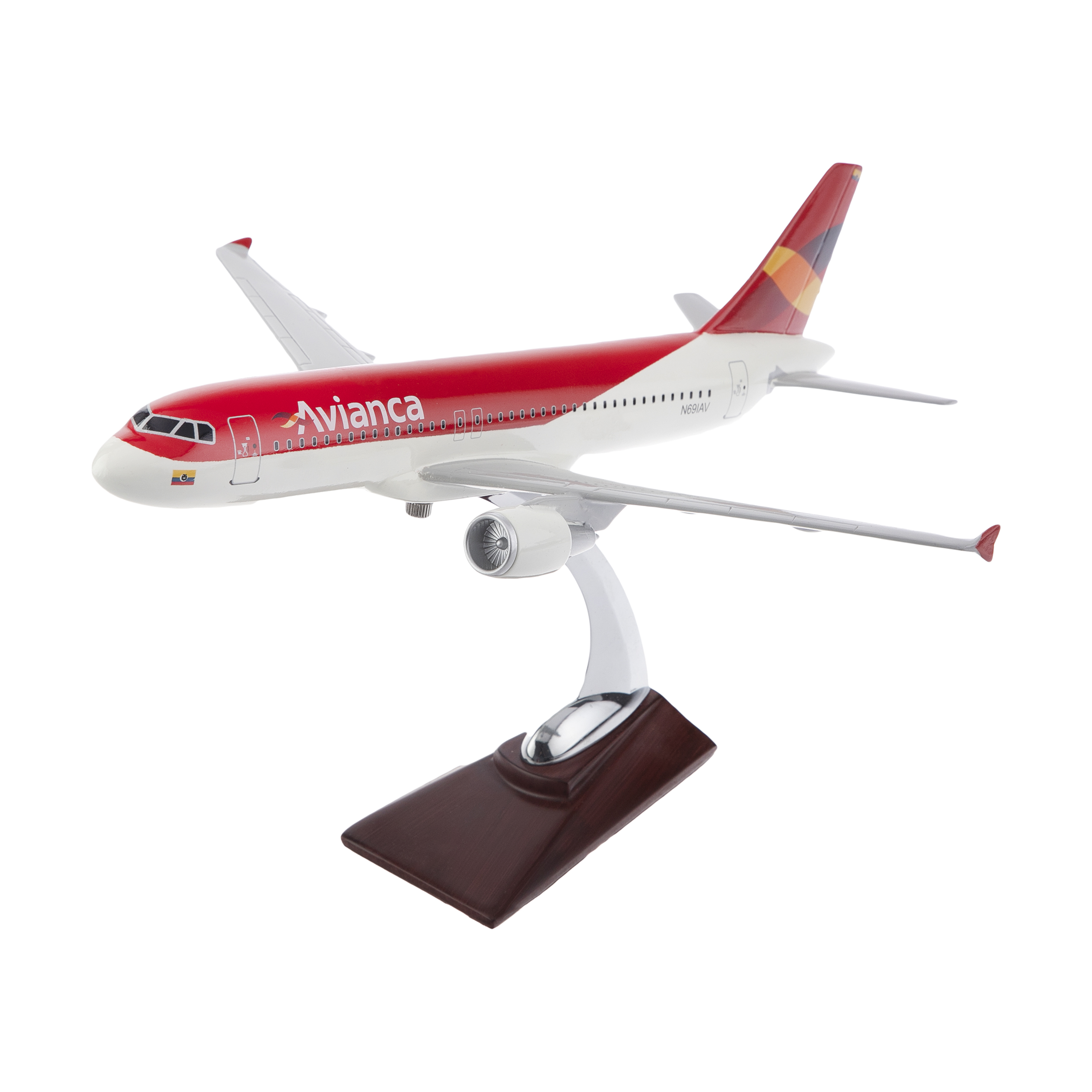 ماکت هواپیما مدل ایرباس 100-319 Avianca کلمبیا کد 3567