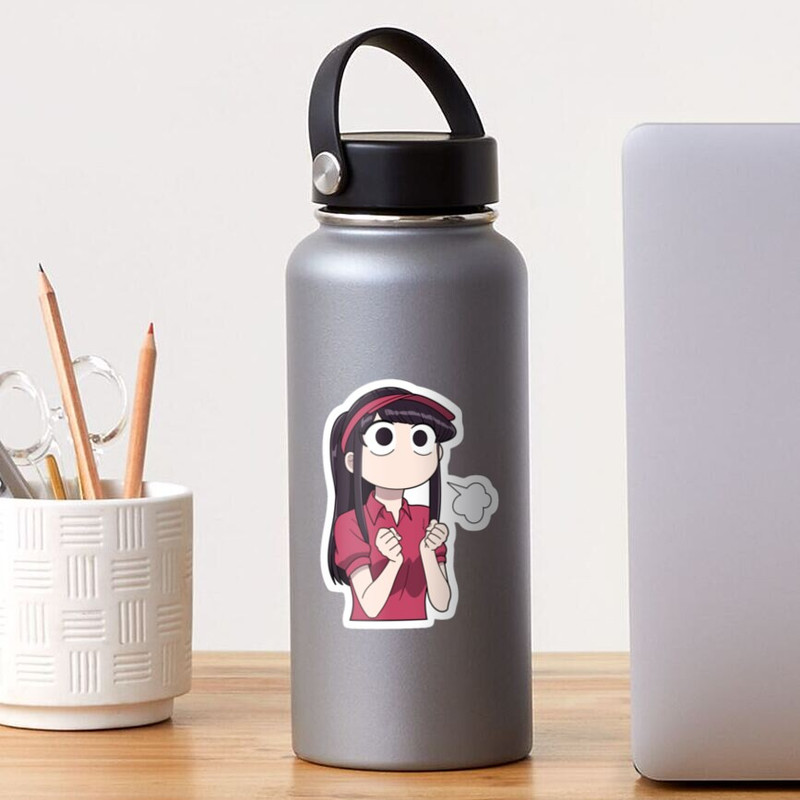 استیکر مدل Komi-san is Determined